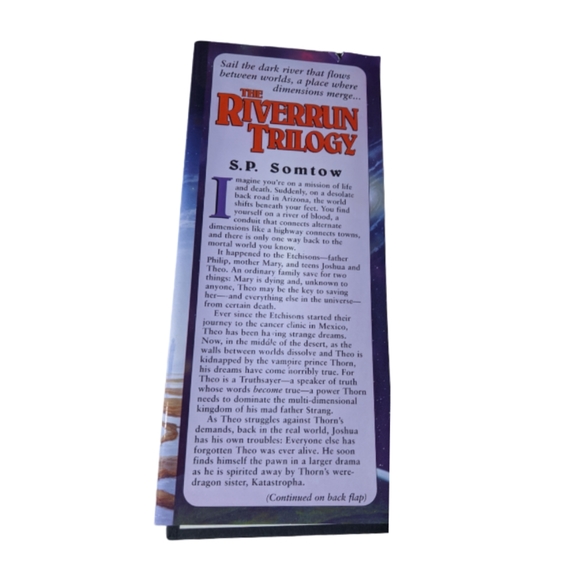 🌲10/$20.~The Riverrun Trilogy by S.P. Somtow - Picture 2 of 3